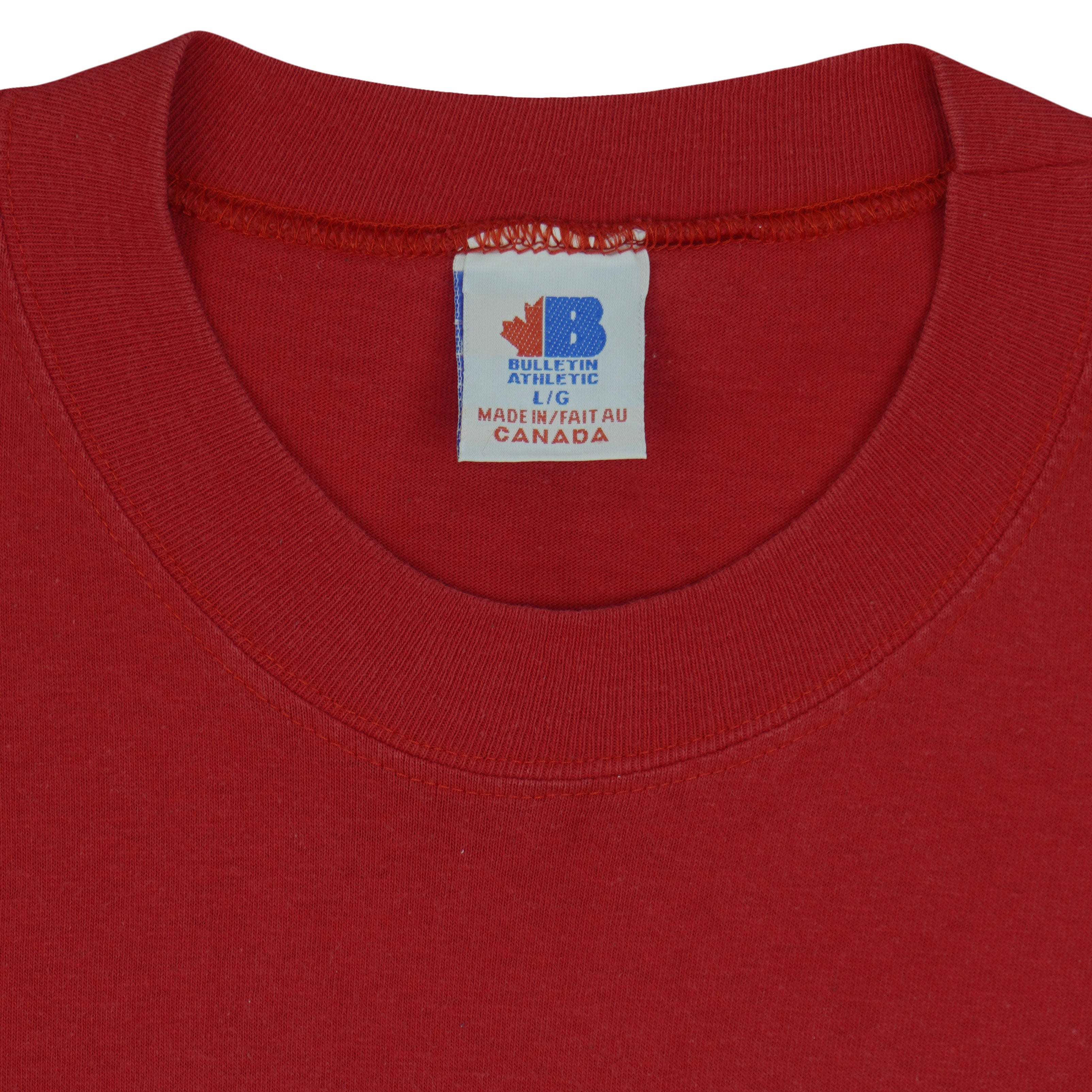 NHL (Bulletin Athletic) - Montreal Canadiens T-Shirt 1990s Large Vintage Retro Hockey