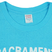 NFL (Caribbean Dream) - Sacramento Surge Football Break Out T-Shirt 1990s X-Large Vintage Retro Football