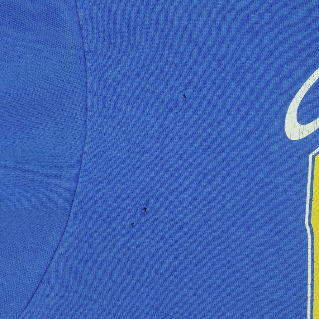 NBA (Hanes) - Golden State Warriors Single Stitch T-Shirt 1990s XX-Large Vintage Retro Basketball