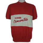 NCAA (Nutmeg Mills) - Alabama Crimson Tide Embroidered T-Shirt 1990s X-Large Vintage Retro