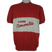 NCAA (Nutmeg Mills) - Alabama Crimson Tide Embroidered T-Shirt 1990s X-Large Vintage Retro