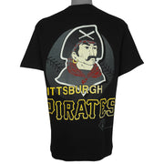 MLB (Fruit Of The Loom) - Pittsburgh Pirates Baseball T-Shirt 1993 Large Vintage Retro Baseball