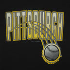 MLB (Fruit Of The Loom) - Pittsburgh Pirates Baseball T-Shirt 1993 Large Vintage Retro Baseball