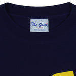 NCAA (The Game) - West Virginia Mountaineers Big Spell-Out T-Shirt 1990s X-Large Vintage Retro