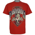 NHL (Hanes) - Florida Panthers Big Logo T-Shirt 1990s Medium Vintage Retro Hockey