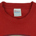 NHL (Hanes) - Florida Panthers Big Logo T-Shirt 1990s Medium Vintage Retro Hockey