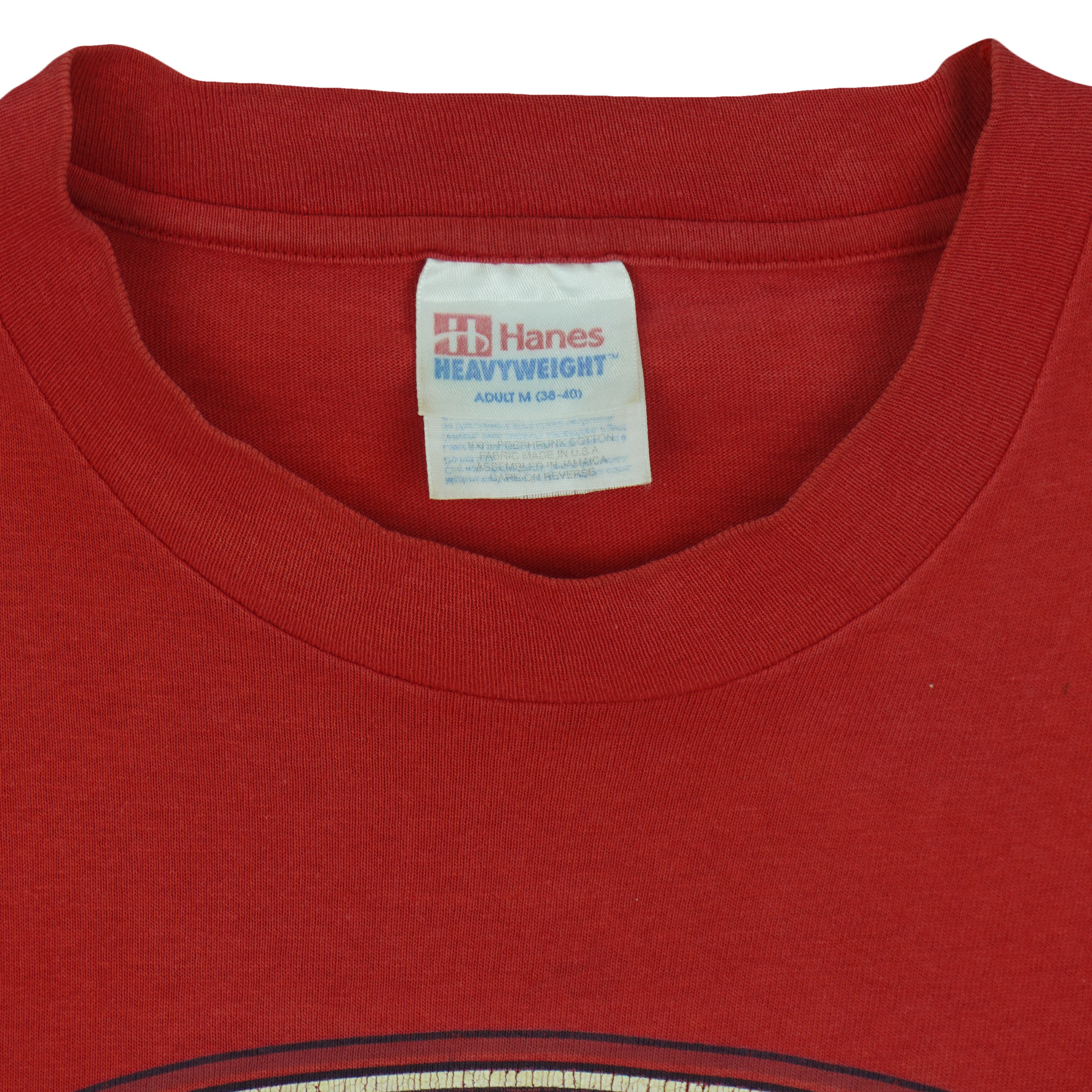 NHL (Hanes) - Florida Panthers Big Logo T-Shirt 1990s Medium Vintage Retro Hockey