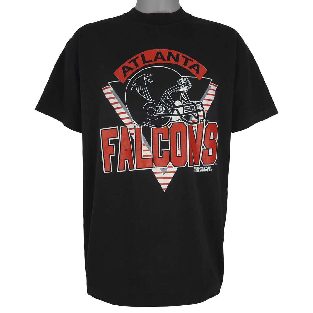 NFL (Trench) - Atlanta Falcons Helmet T-Shirt 1990s X-Large Vintage Retro Football