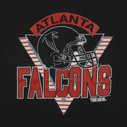 NFL (Trench) - Atlanta Falcons Helmet T-Shirt 1990s X-Large Vintage Retro Football