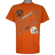 NCAA - Tennessee Volunteers Sugar Bowl Spell-Out T-Shirt 1991 Medium Vintage Retro