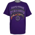 NFL (Gildan) - Baltimore Ravens Purple Sunday Festivus Maximus T-Shirt 2001 X-Large Vintage Retro Football
