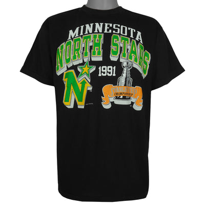 NHL - Minnesota North Stars Stanley Cup Champions T-Shirt 1991 Large