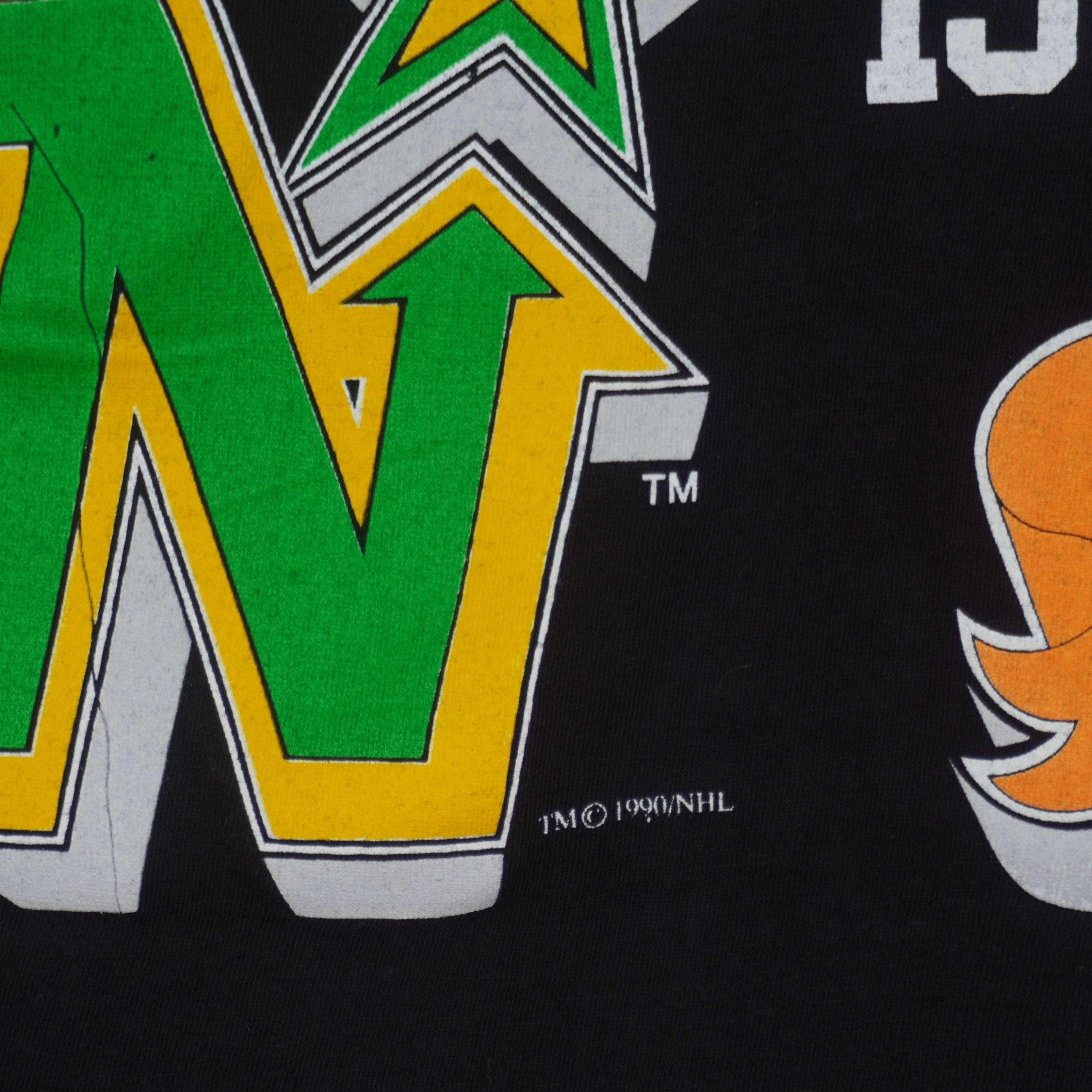 NHL - Minnesota North Stars Stanley Cup Champions T-Shirt 1991 X-Large Vintage Retro Hockey