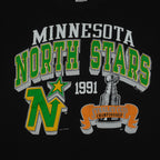 NHL - Minnesota North Stars Stanley Cup Champions T-Shirt 1991 X-Large Vintage Retro Hockey