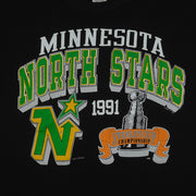 NHL - Minnesota North Stars Stanley Cup Champions T-Shirt 1991 X-Large Vintage Retro Hockey