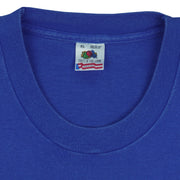 NCAA (Fruit Of The Loom) - Duke Blue Devils Slam Attack T-Shirt 1992 X-Large Vintage Retro