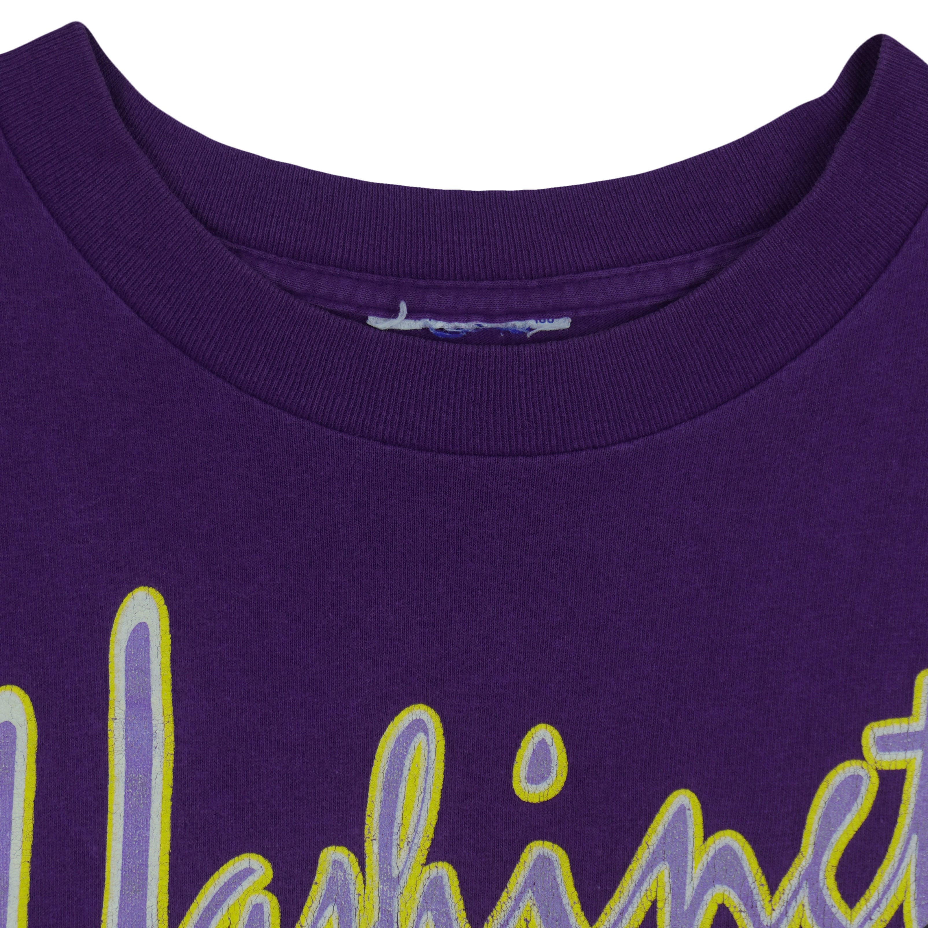 NCAA - Washington Huskies Big Logo T-Shirt 1990s Large Vintage Retro