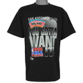 NBA (Salem) - San Antonio Spurs You Gotta Want It T-Shirt 1994 Large Vintage Retro Basketball