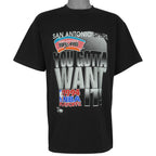 NBA (Salem) - San Antonio Spurs You Gotta Want It T-Shirt 1994 Large Vintage Retro Basketball