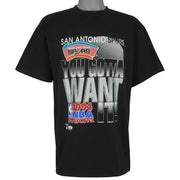 NBA (Salem) - San Antonio Spurs You Gotta Want It T-Shirt 1994 Large Vintage Retro Basketball