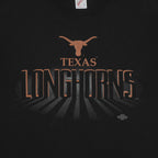 NCAA (Jerzees) - Texas Longhorns Big Spell-Out T-Shirt 1990s Large Vintage Retro
