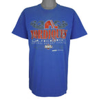 NHL (Fruit Of The Loom) - Quebec Nordiques Hockey T-Shirt 1993 Large Vintage Retro Hockey