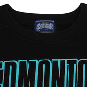 NHL (Softwear) - Edmonton Oilers Crew Neck Sweatshirt 1991 Small Vintage Retro Hockey