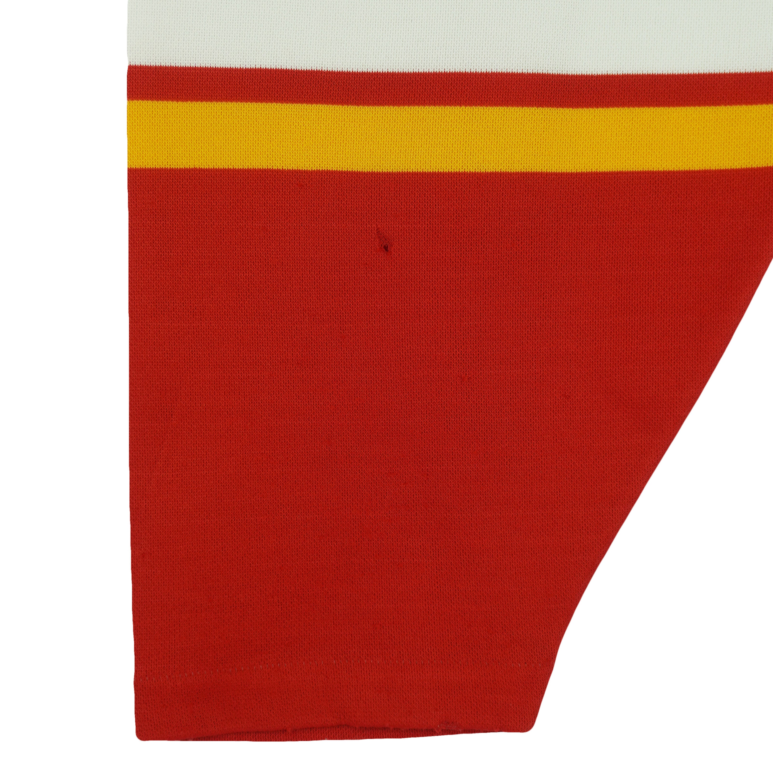 NHL (CCM) - Calgary Flames Hockey Jersey 1980s X-Large Vintage Retro Hockey
