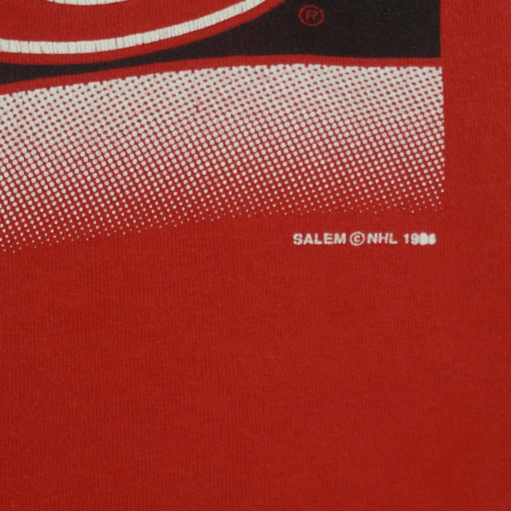 NHL - New Jersey Devils Big Logo T-Shirt 1994 X-Large Vintage Retro Hockey