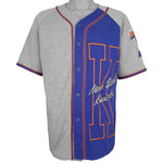 Starter (NBA) - New York Knicks Button-Up Jersey T-Shirt 1990s Medium Vintage Retro Basketball