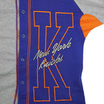 Starter (NBA) - New York Knicks Button-Up Jersey T-Shirt 1990s Medium Vintage Retro Basketball
