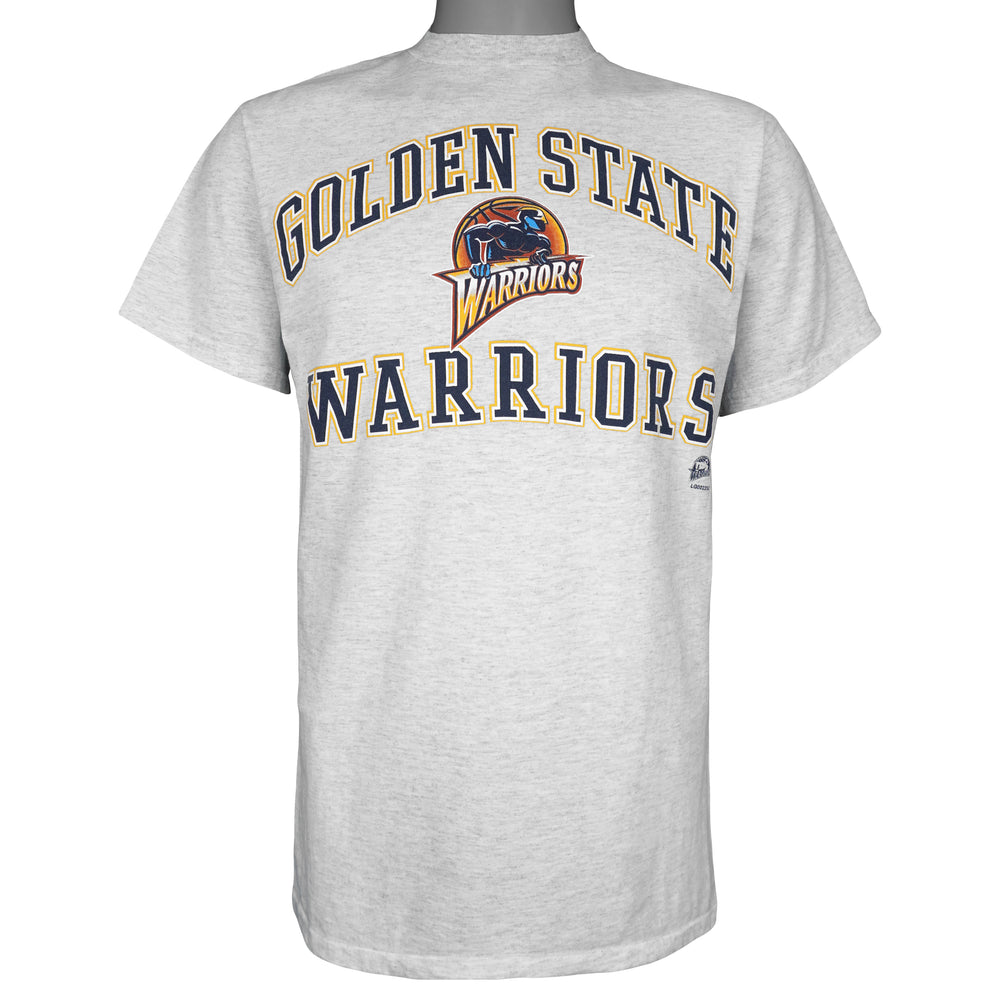NBA (Logo 7) - Golden State Warriors T-Shirt 1990s Medium Vintage Retro Basketball