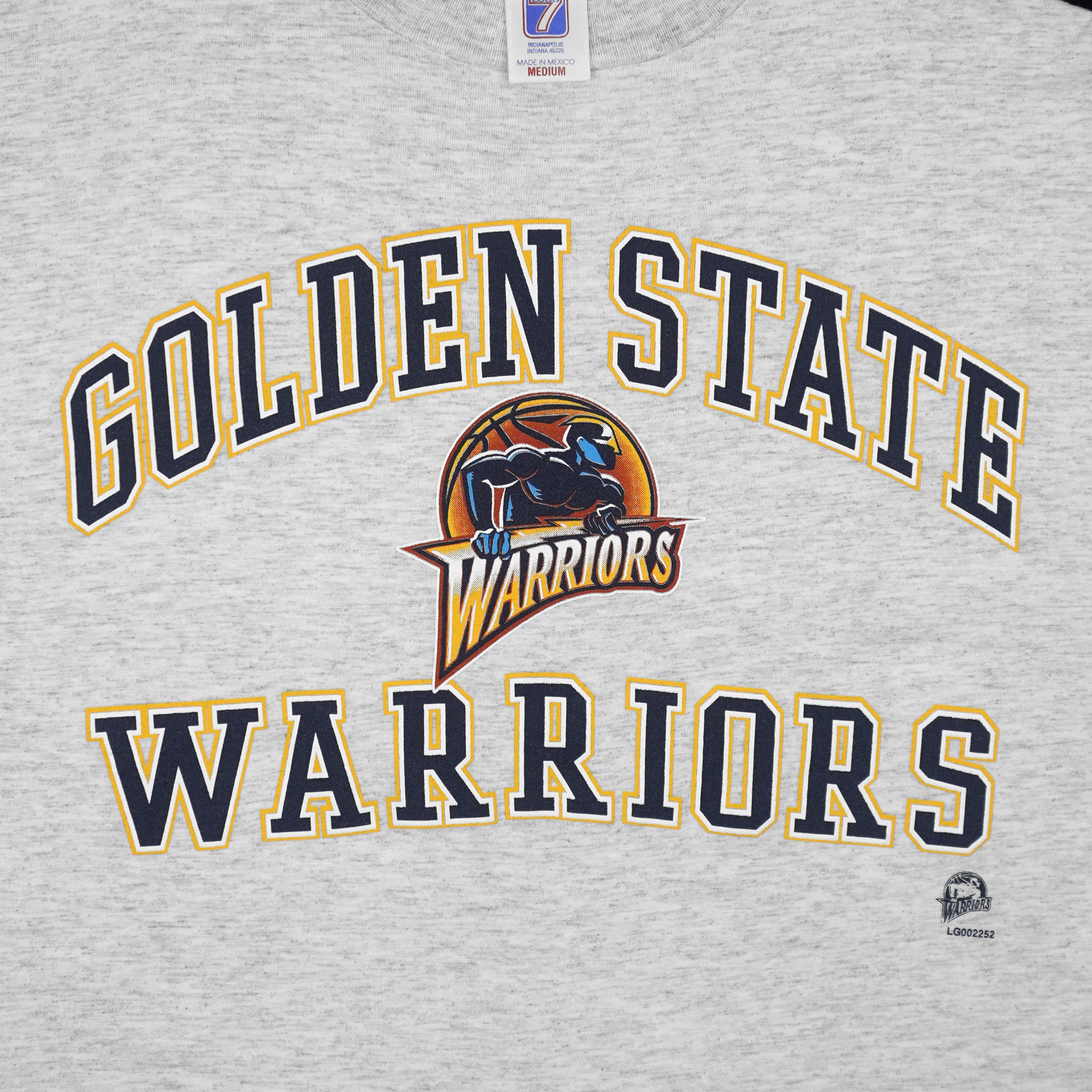 NBA (Logo 7) - Golden State Warriors T-Shirt 1990s Medium Vintage Retro Basketball