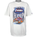 Champion - Houston Comets 3-Peat WNBA Champions T-Shirt 1999 XX-Large Vintage Retro