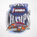 Champion - Houston Comets 3-Peat WNBA Champions T-Shirt 1999 XX-Large Vintage Retro