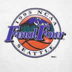 NCAA (Trench) - Basketball Final Four Seattle T-Shirt 1995 X-Large Vintage Retro