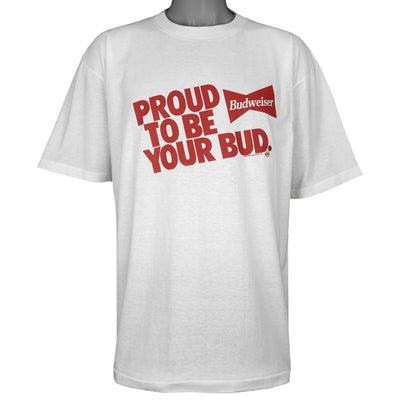 Budweiser (Sugar Creek) - Proud to Be Your Bud Single Stitch T-Shirt 1993 X-Large