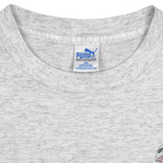 Puma - Grey World Cup USA Soccer T-Shirt 1994 X-Large Vintage Retro