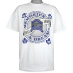 NHL (Bulletin Athletic) - Toronto Maple Leafs Memories & Dreams T-Shirt 1999 X-Large Vintage Retro Hockey