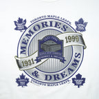 NHL (Bulletin Athletic) - Toronto Maple Leafs Memories & Dreams T-Shirt 1999 X-Large Vintage Retro Hockey