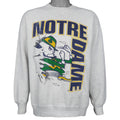 NCAA (Nutmeg) - Notre Dame Fighting Irish Breakout Sweatshirt 1990s Large Vintage Retro