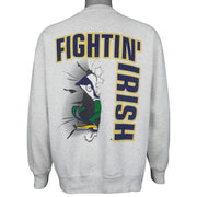 NCAA (Nutmeg) - Notre Dame Fighting Irish Breakout Sweatshirt 1990s Large Vintage Retro