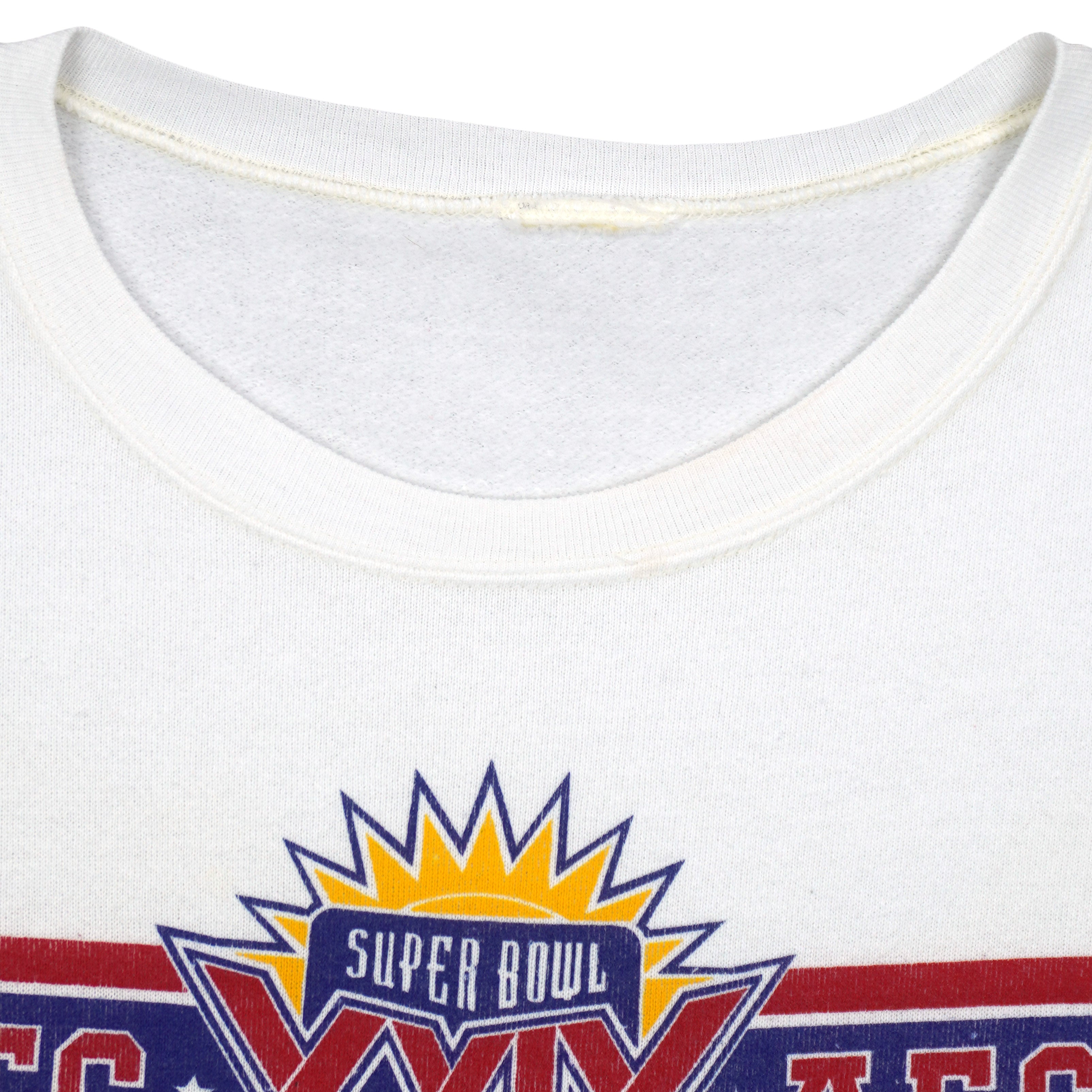 NFL - Chargers Vs 49ers Super Bowl XXIX Sweatshirt 1995 XX-Large Vintage Retro Football