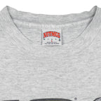 NHL (Nutmeg) - Grey Pittsburgh Penguins T-Shirt 1994 Large Vintage Retro Hockey