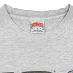 NHL (Nutmeg) - Grey Pittsburgh Penguins T-Shirt 1994 Large Vintage Retro Hockey