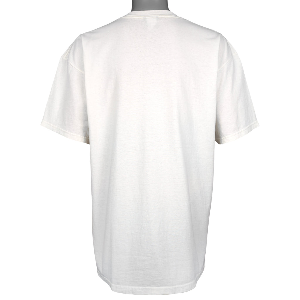 MLB (Nutmeg) - Chicago White Sox Baseball Glove T-Shirt 1995 X-Large Vintage Retro Baseball
