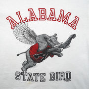 NCAA (Screen Stars Best) - Alabama State Bird T-Shirt 1988 Large Vintage Retro