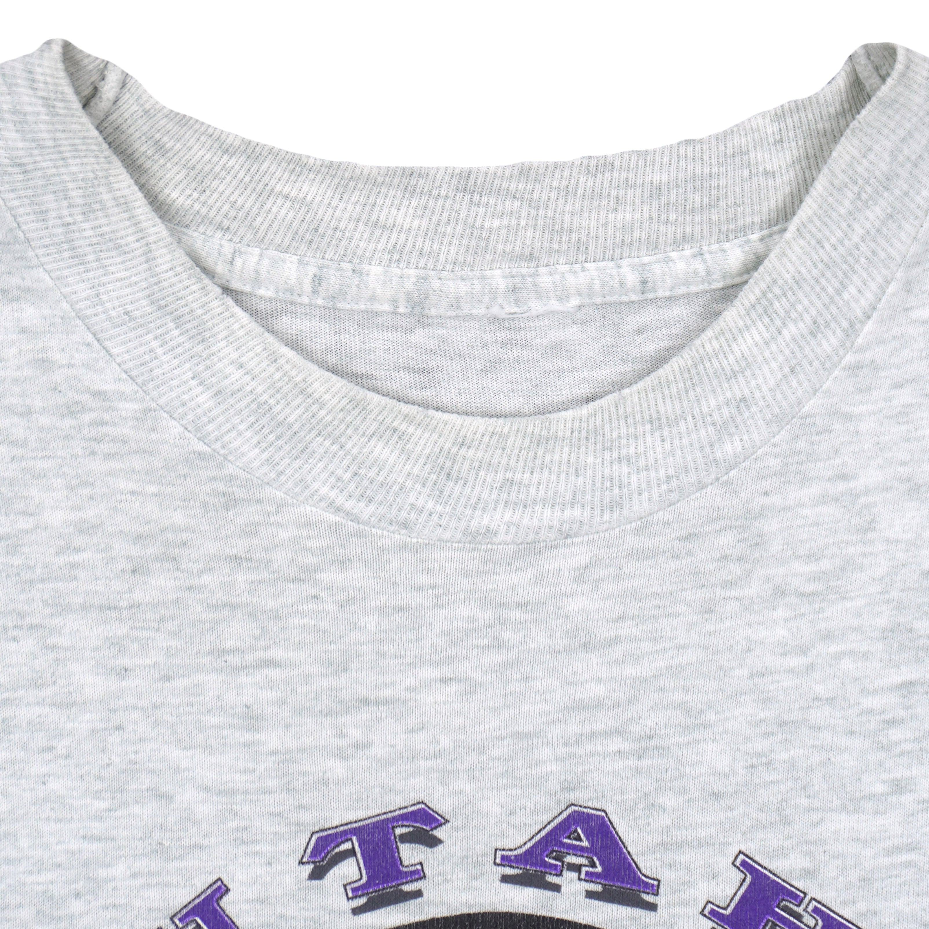 NBA - Utah Jazz Single Stitch T-Shirt 1990s Large Vintage Retro Basketball