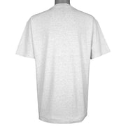 Vintage IHL (Soffe) - Denver Grizzlies Ice Hockey T-Shirt 1990s Large in gray and white