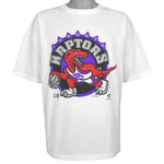 NBA (Sogo) - Toronto Raptors Basketball T-Shirt 1994 X-Large